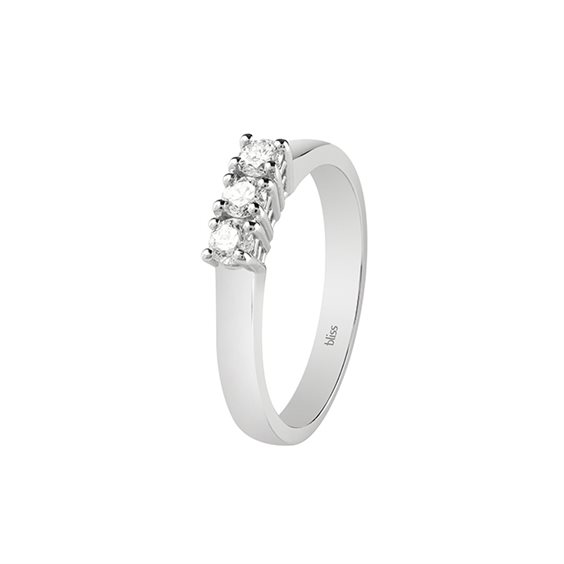 Anello Bliss Donna DREAM in Oro bianco Diamante 20081256 - 20081256